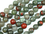 African Bloodstone, 12mm (12.4 mm)-Gems: Round & Faceted-BeadDirect