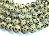 Dalmation Jasper Beads, 14mm Round Beads-Gems: Round & Faceted-BeadDirect